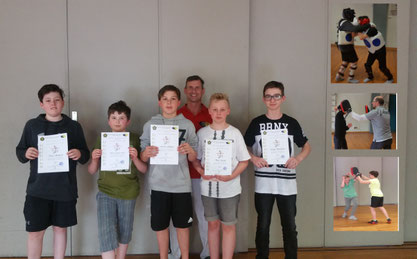 Selbstbehauptung in der Fritz-Leonhardt-Realschule - Jungen-Kurs